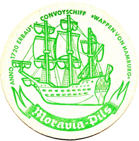 hamburg hh-hh bill moravia schiffe 1b (rund215-convoyschiff-gr�n)